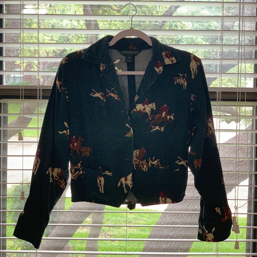 vintage equestrian blazer 🐎